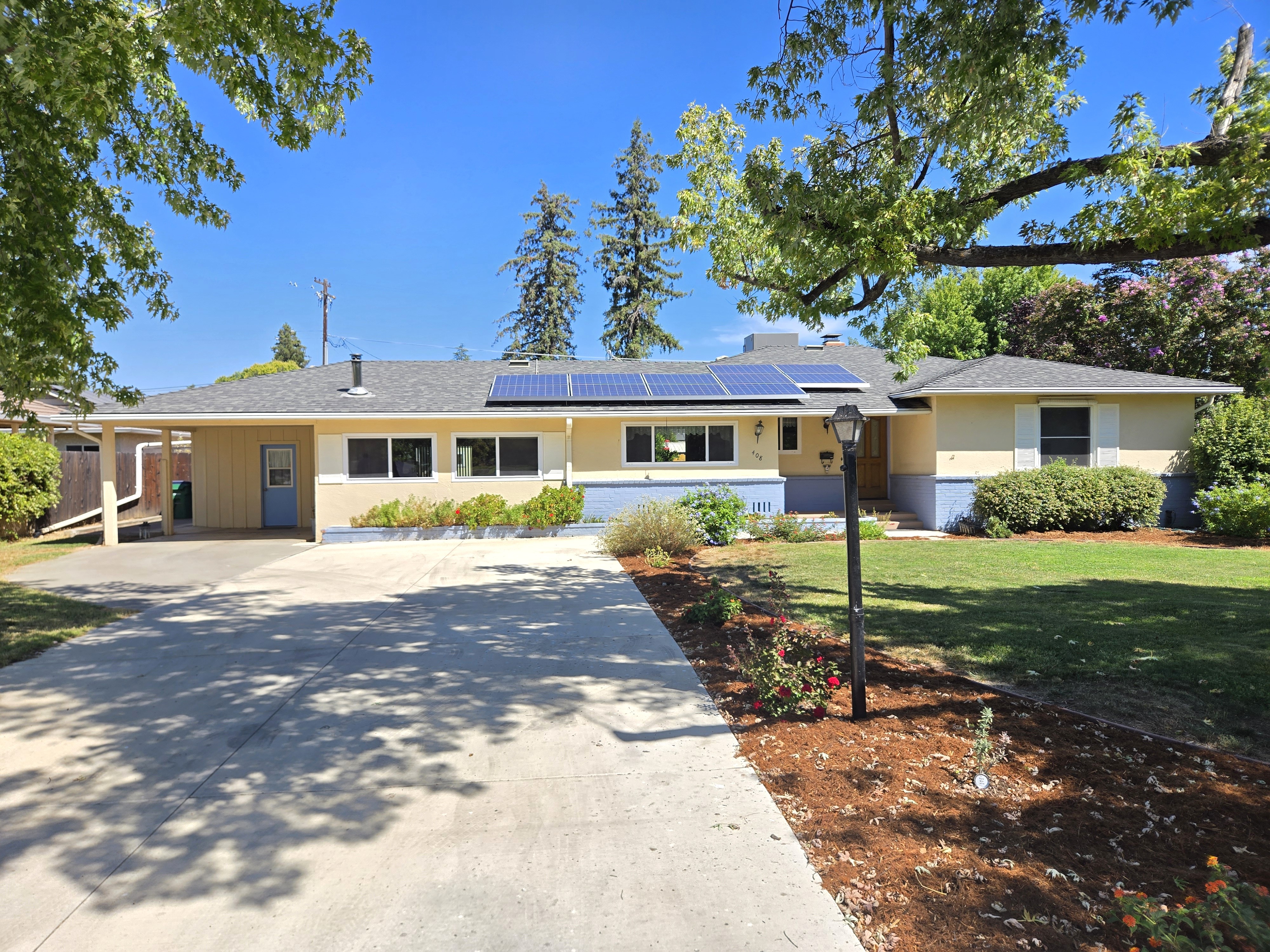 Northern California home with mature trees — sold by Luke Edmondson