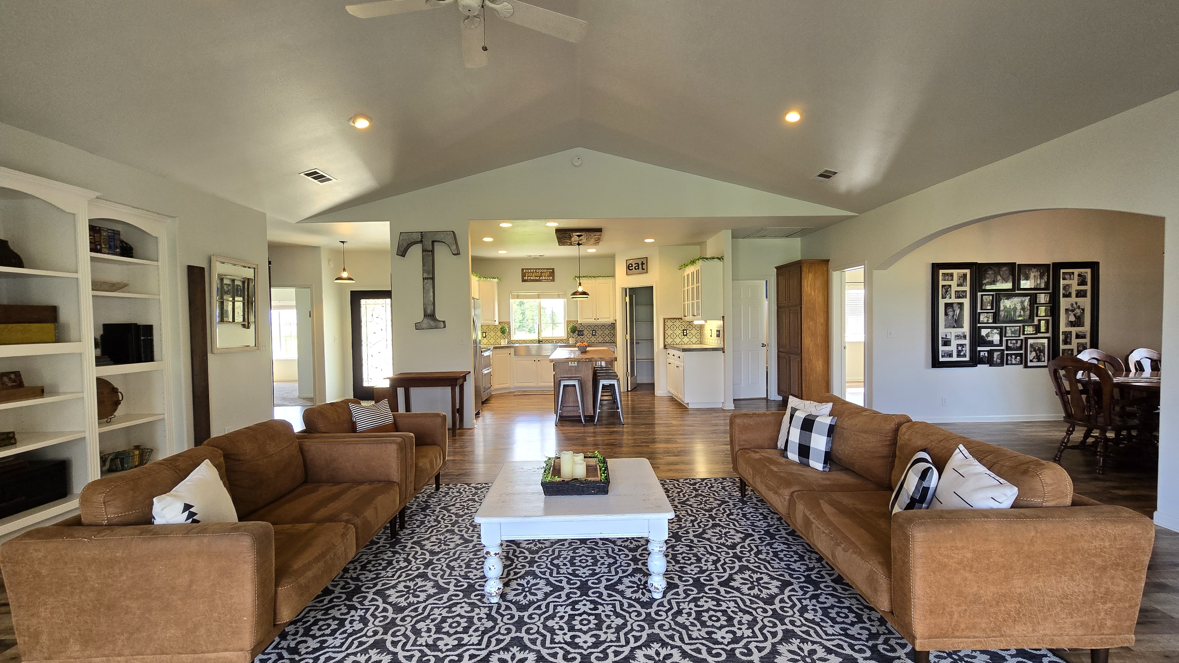 Open kitchen and living space — sold by Luke Edmondson